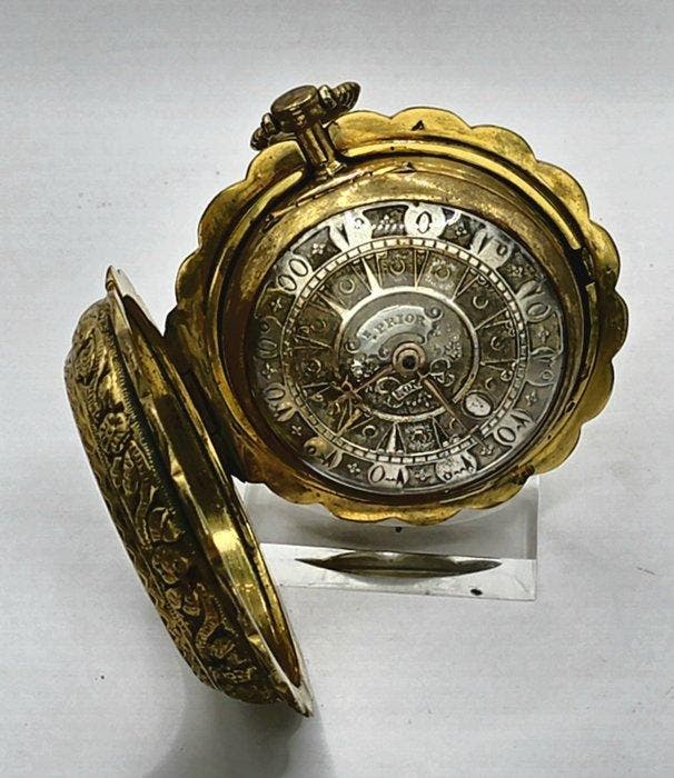 E. Prior London - osmanische Spindeluhr - Champleve, Bijoux, Sacs & Beauté, Montres | Hommes