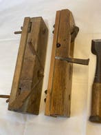 Werkgereedschap (6) Vintage - kanna en 4 beitels, Antiek en Kunst