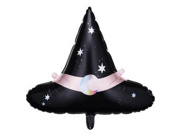 Halloween Helium Ballon Heksenhoed Leeg 57,5cm, Verzenden, Nieuw