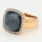 Ring - 18 karaat Roségoud, Tirisi Jewelry. Diamant, Nieuw