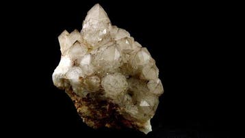 Rookkwarts - Echassieres, Allier, France - Hoogte: 5.8 cm -