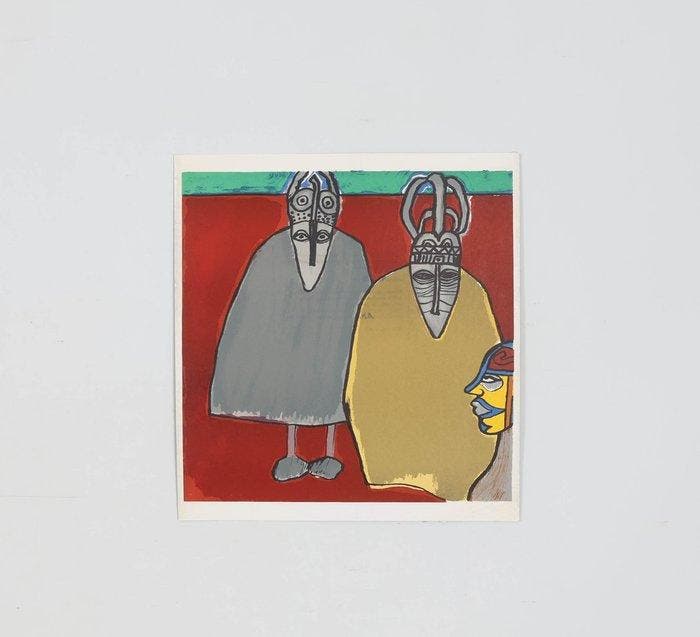 Corneille (1922-2010) - Zonder titel, Antiek en Kunst, Antiek | Overige Antiek