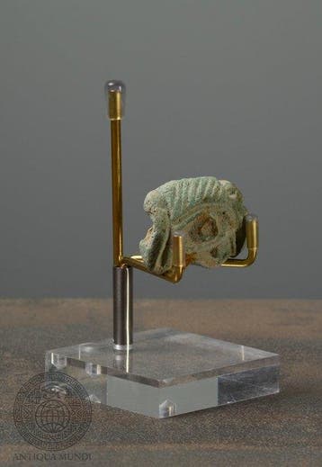 Égypte ancienne, période tardive Faience Amulette Udjat en