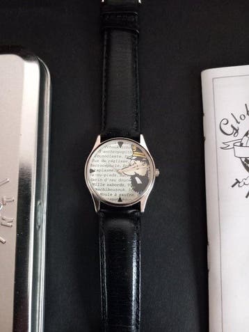 Hergé Moulinsart - Montre Haddock - Citime Globe Trotter -