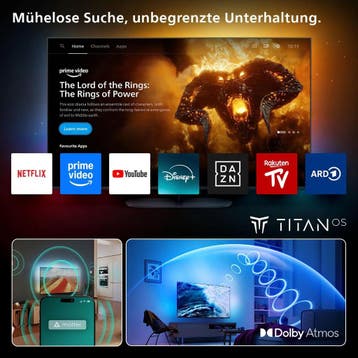 PHILIPS Ambilight 43PUS8200 4K LED Smart TV - 43 inch dis..., Ophalen of Verzenden