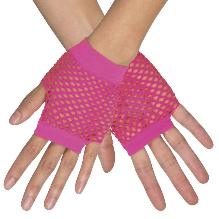 Handschoenen Visnet Neon Roze, Hobby & Loisirs créatifs, Articles de fête, Envoi