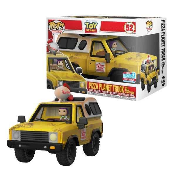 Funko Pop  Pizza planet Truck and Buzz Lightyear 52 Fall, Collections, Jouets miniatures, Envoi