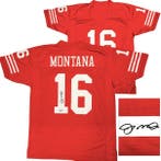 NFL Football - Joe Montana - Red Custom Voetbalshirt -, Nieuw