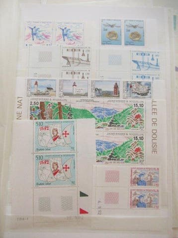 Saint Pierre et Miquelon 1992/1998 - Stock important de
