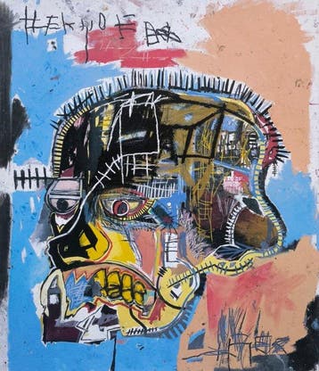 Jean-Michel Basquiat (1960-1988) (after) - Skull, 1981