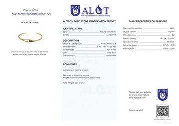 Zonder minimumprijs - Armband Zilver - Sapphire -, Nieuw