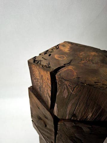 THE FOREST - Paszko - sculptuur, Architectural Totem No. 1 -