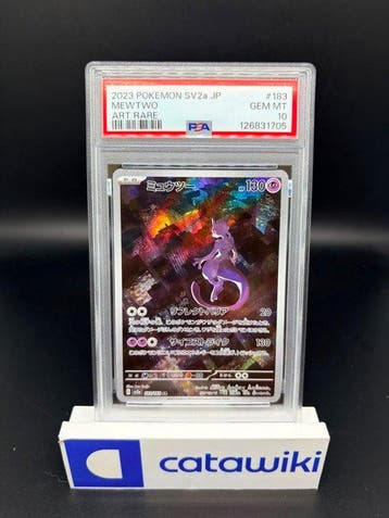 Pokémon - 1 Graded card - Mewtwo 183/165 PSA 10 - Japanese