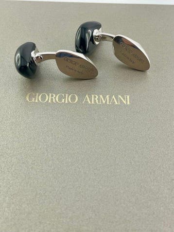 Giorgio Armani - Boutons de manchette - si - 18 carats Or