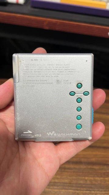 Sony - MZ-E620 Draagbare minidisc-speler, Audio, Tv en Foto, Nieuw