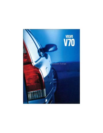2000 VOLVO V70 BROCHURE NEDERLANDS, Ophalen of Verzenden