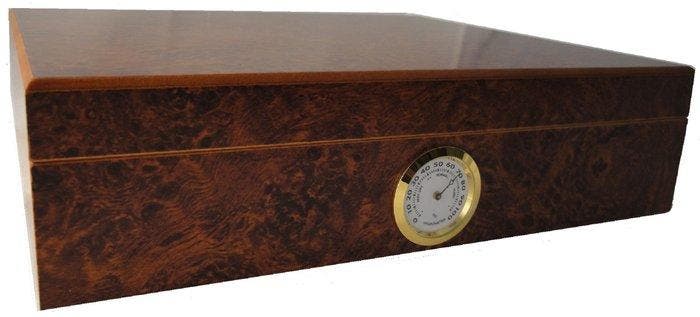 ANGELO - Zonder minimumprijs - Humidor - hout, Verzamelen, Rookartikelen, Aanstekers en Luciferdoosjes