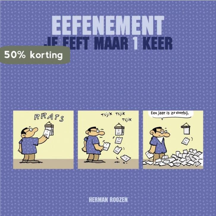 Eefenement / 1 Je eeft maar 1 keer 9789078753179, Livres, BD, Envoi