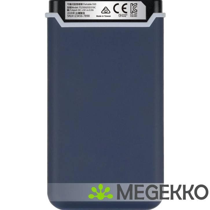 Transcend SSD ESD370C 250GB USB-C USB 3.1 Gen 2, Computers en Software, Harde schijven, Nieuw, Verzenden