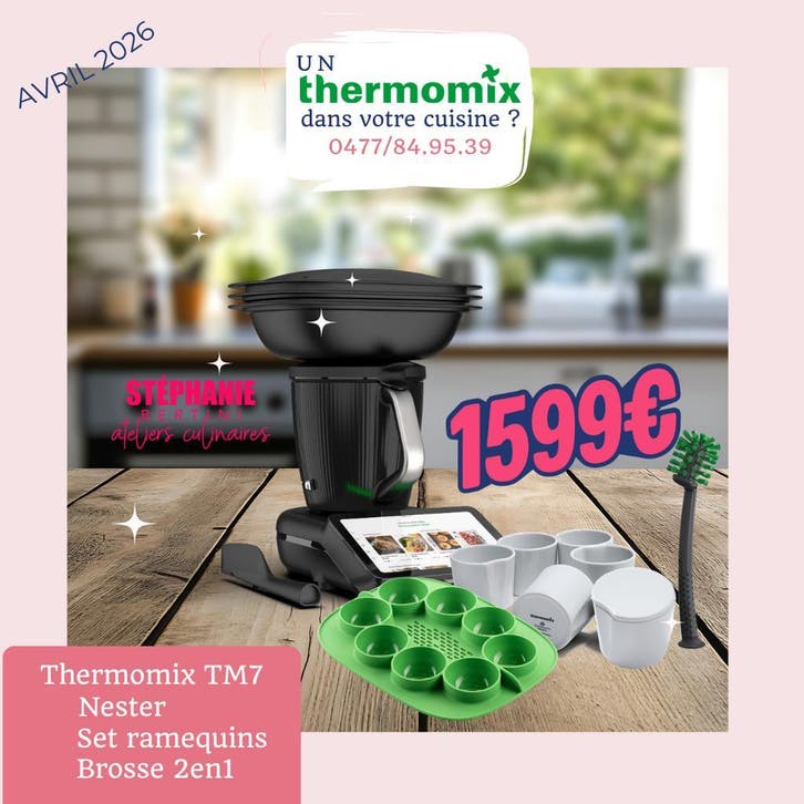 Thermomix TM7 Liège-Robot de cuisine - PROMO Printemps 2026, Elektronische apparatuur, Overige elektronische apparatuur, Verzenden