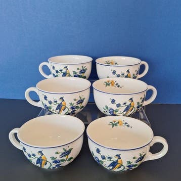 Villeroy & Boch - Eetservies voor 6 (14) - Phoenix blau -