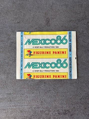 1986 Panini Mexico 86 Originele verpakking, Sealed - 1 Pack