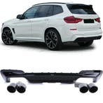 Performance Look Diffuser + Sierstukken BMW X3 G01 B2257, Auto-onderdelen, Nieuw, Achter, BMW