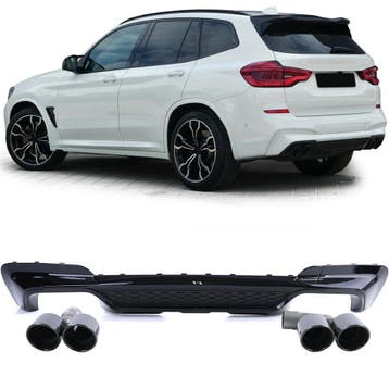 Performance Look Diffuser + Sierstukken BMW X3 G01 B2257