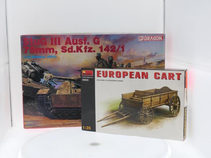 Schaal 1:35 Dragon 9011 StuG lll Ausf. G 75mm, Sd.Kfz. 14..., Hobby & Loisirs créatifs, Modélisme | Voitures & Véhicules, Enlèvement ou Envoi