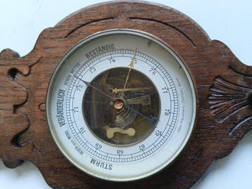 Baromètre - Bois, Verre, Bronze