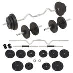 vidaXL Halterset 30 kg, Verzenden, Nieuw