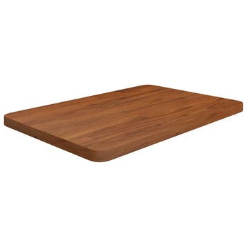 vidaXL Wastafelblad 60x40x2,5cm behandeld massief hout, Verzenden
