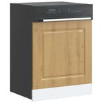 vidaXL Vaatwaspaneel Kalmar 60x1,5x57 cm bewerkt hout, Verzenden, Nieuw