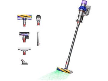 Veiling - Dyson V15 Detect Fluffy Blauw/Nikkel 476575-01, Nieuw