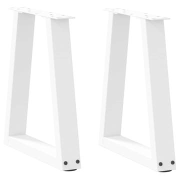 vidaXL Salontafelpoten 2 st V-vormig 38x(42-43,3) cm staal, Verzenden