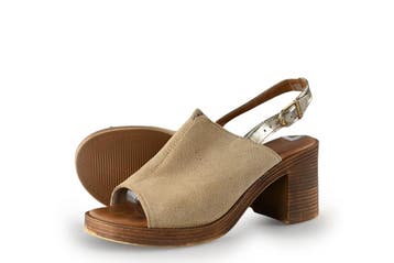 Tamaris Sandalen in maat 39 Beige, Verzenden, Sandalen of Muiltjes