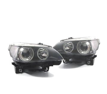 Phares Pour Bmw Série 5 E60 05-07 Angel Eyes Fond Noir, Verzenden, Nieuw