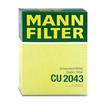 MANN Interieurfilter CU 2043, Auto-onderdelen, Filters, Ophalen of Verzenden, Nieuw, Overige automerken