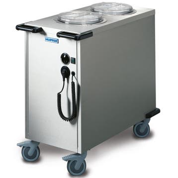 Bordendispenser | RVS | 100°C | Geforceerd | 138 Borden, Zakelijke goederen, Verzenden, Nieuw in verpakking