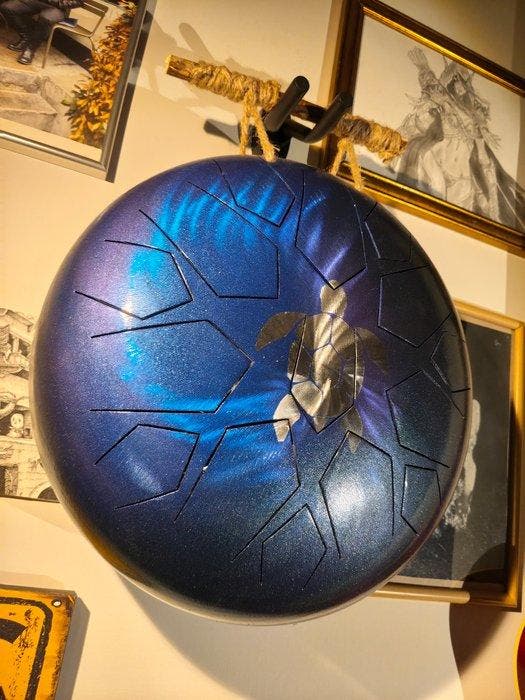 Steelpan/steeldrum - mystic planet - doublesided - Aantal, Musique & Instruments, Instruments à vent | Flûtes à bec