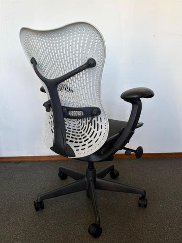 Grote Voorraad Herman Miller Mirra Alpine Bureaustoelen, Verzenden, Zwart, Zo goed als nieuw, Bureaustoel