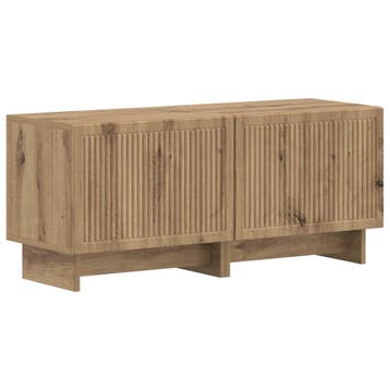 vidaXL Tv-meubel Artisanaal eiken Bewerkt hout, Verzenden, Nieuw
