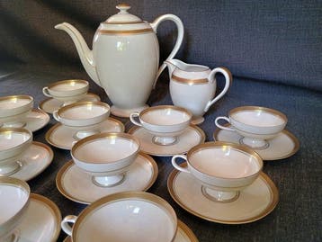 Rosenthal, Thomas - Service à café (26) - Greca dorata - Or