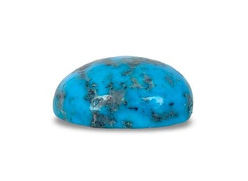 Nischapur turkoois met pyriet - 36,75 ct Cabochon- 7.35 g, Verzamelen
