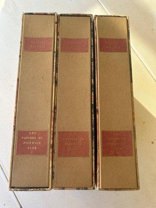 Charles Dickens / Berthold-Mahn - Les Papiers Posthumes du, Antiquités & Art, Antiquités | Livres & Manuscrits