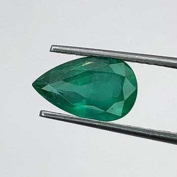 Groen Smaragd - 1.51 ct - International Gemological, Handtassen en Accessoires, Edelstenen, Nieuw