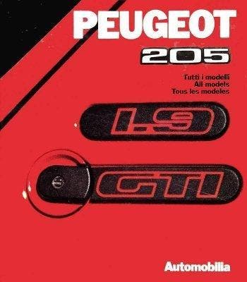 Peugeot 205 Tutti i Modelli – All Models – Tous les Modèles, Livres, Verzenden