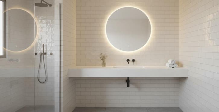 Wandtegel Equipe Trendy Handvorm Blanco Wit Glans 6,5x13, Bricolage & Construction, Dalles & Carrelages, Enlèvement ou Envoi