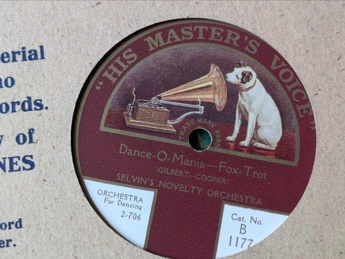 Early 78 rpm Collection (1908–1924) – Orchestral, Operetta &, Cd's en Dvd's, Vinyl Singles