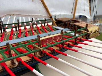 Modelschip - Reale de France – 1690 – zeer zeldzaam model., Nieuw